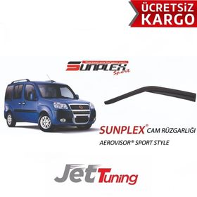 Sunplex Fiat Doblo 2000-2009 Mugen Cam Rüzgarlığı