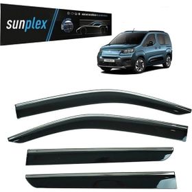 Sunplex Fiat Doblo 2023 Sonrası Uyumlu Kromlu Cam Rüzgarlığı