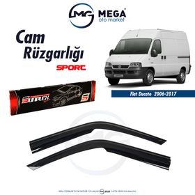 Sunplex Fiat Ducato 2006-2017 Mugen Tip Cam Rüzgarlığı