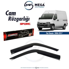 Sunplex Fiat Ducato 2006-2017 Mugen Tip Cam Rüzgarlığı