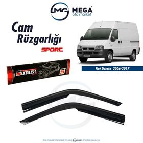 Sunplex Fiat Ducato 2006-2017 Mugen Tip Cam Rüzgarlığı