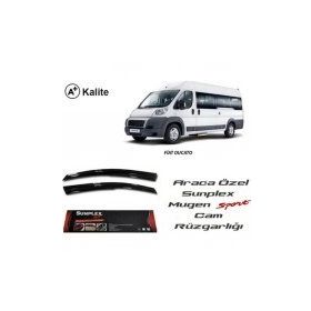 Sunplex Fiat Ducato 2007 Mugen Tip Cam Rüzgarlığı