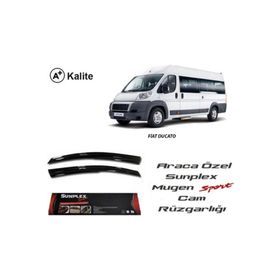 Sunplex Fiat Ducato 2007 Mugen Tip Cam Rüzgarlığı