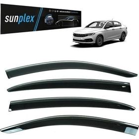 Sunplex Fiat Egea 2015-2024 Uyumlu Kromlu Cam Rüzgarlığı