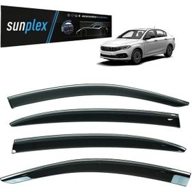 Sunplex Fiat Egea 2015-2024 Uyumlu Kromlu Cam Rüzgarlığı