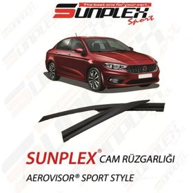 Sunplex Fiat Egea 4 Parça Cam Rüzgarlığı