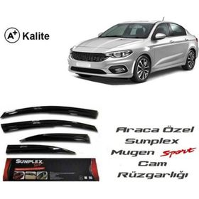 Sunplex Fiat Egea Mugen Tip 4lü Cam Rüzgarlığı