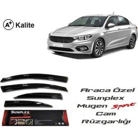 Sunplex Fiat Egea Mugen Tip 4lü Cam Rüzgarlığı