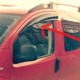 Sunplex Fiat Fiorino Mugen Tip Cam Rüzgarlığı