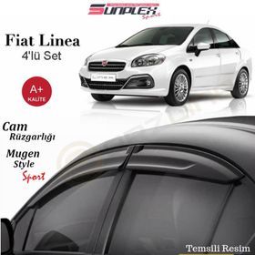 Sunplex Fiat Linea Mugen Model Ön Arka Set Cam Rüzgarlığı