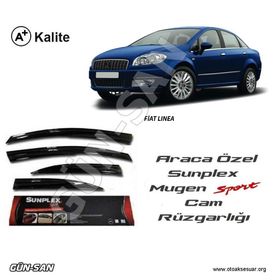 Sunplex Fiat Linea Mügen Tip 4 Lü Cam Rüzgarlığı