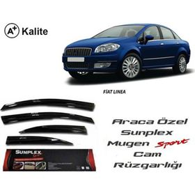 Sunplex Fiat Linea Mugen Tip Cam Rüzgarlığı