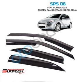 Sunplex Fiat Punto Mugen Cam Rüzgarlığı