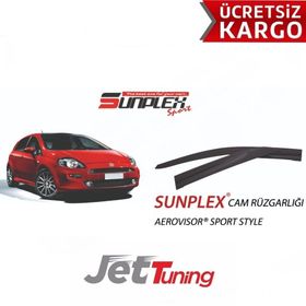 Sunplex Fiat Punto Mugen Cam Rüzgarlığı