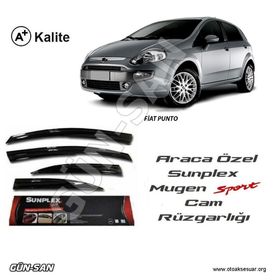 Sunplex Fiat Punto Mugen Tip 4 Lü Cam Rüzgarlığı