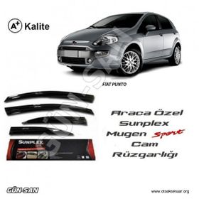Sunplex Fiat Punto Mugen Tip 4 Lü Cam Rüzgarlığı