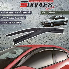 Sunplex Fiat Tempra Mugen 4 lü Cam Rüzgarlığı
