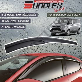 Sunplex Ford Custom 2014-2017 Mugen 2 Li Set Cam Rüzgarlığı