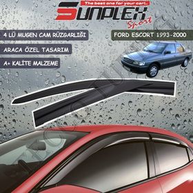Sunplex Ford Escort 1993-2000 Mugen 4 Lü Set Cam Rüzgarlığı