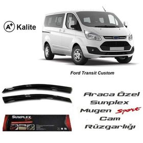 Sunplex Ford Transit Custom Mugen Tip 2li Cam Rüzgarlığı