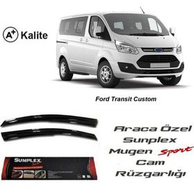 Sunplex Ford Transit Custom Mugen Tip 2li Cam Rüzgarlığı