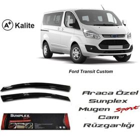Sunplex Ford Transit Custom Mugen Tip 2li Cam Rüzgarlığı