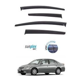 Sunplex Honda Civic 2001-2005 Mugen Cam Rüzgarlığı