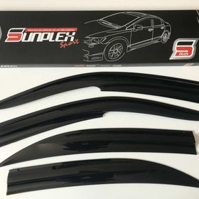 Sunplex Honda Civic 2001-2006 4 Parça Cam Rüzgarlığı