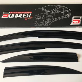 Sunplex Honda Civic 2001-2006 4 Parça Cam Rüzgarlığı