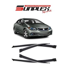 Sunplex Honda Civic 2012 2016 Cam Rüzgarlığı