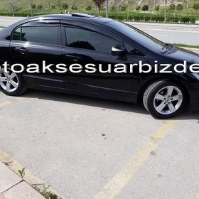 Sunplex Honda Civic Mügen 2007-2012 Cam Rüzgarlığı