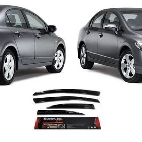 Sunplex Honda Civic Mügen 2007-2012 Cam Rüzgarlığı