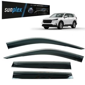 Sunplex Honda CR-V 2022-2025 Uyumlu Kromlu Cam Rüzgarlığı