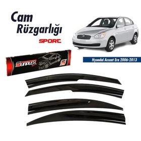 Sunplex Hyundai Accent 05-10 Era 4 Parça Cam Rüzgarlığı