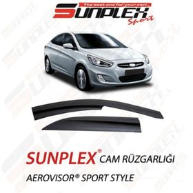 Sunplex Hyundai Accent Blue Kromlu 4 Parça Cam Rüzgarlığı