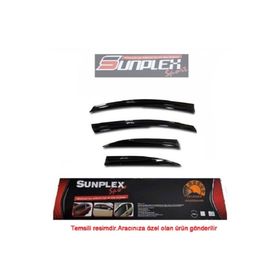 Sunplex Hyundai Accent Blue Kromlu 4 Parça Cam Rüzgarlığı