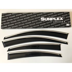 Sunplex Hyundai Accent Blue Kromlu 4 Parça Cam Rüzgarlığı