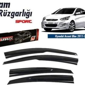 Sunplex Hyundai Accent Blue Mugen 2011-2017 4'lü Cam Rüzgarlığı