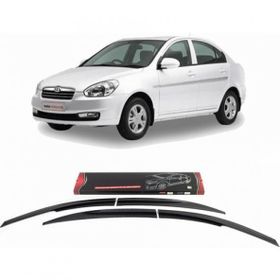 Sunplex Hyundaı Accent Era 2006 2012 Mugen Sport Style Ön Arka Takım 4 lü Cam Rüzgarlığı
