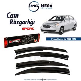 Sunplex Hyundai Accent Era 2006-2013 Mugen Tip Cam Rüzgarlığı