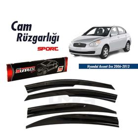 Sunplex Hyundai Accent Era 2006-2013 Mugen Tip Cam Rüzgarlığı