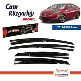 Sunplex Hyundai Elantra 2011-2016 Mugen Cam Rüzgarlığı