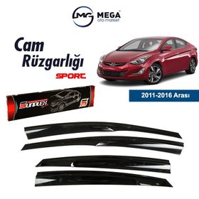 Sunplex Hyundai Elantra 2011-2016 Mugen Cam Rüzgarlığı