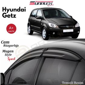 Sunplex Hyundaı Getz 2002 2011 Mugen Sport Style Ön Arka Takım 4 lü Cam Rüzgarlığı