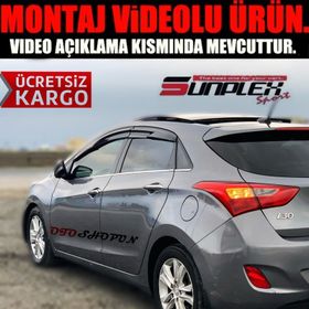 Sunplex Hyundai İ30 4 Parça 2012-2017 Cam Rüzgarlığı