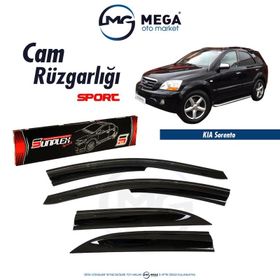 Sunplex Kia Sorento 2007-2014 Mugen Tip Cam Rüzgarlığı