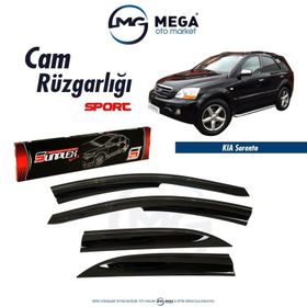 Sunplex Kia Sorento 2007-2014 Mugen Tip Cam Rüzgarlığı