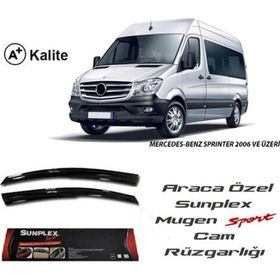 Sunplex Mercedes Sprinter Mugen Tip 2li Cam Rüzgarlığı