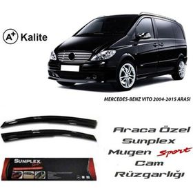 Sunplex Mercedes Vito Mugen Tip 2li 2004 Sonrası Cam Rüzgarlığı