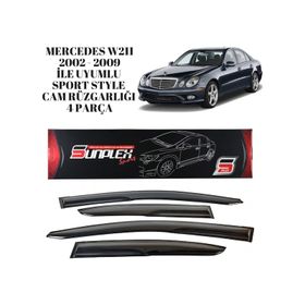 Sunplex Mercedes W211 2002-2009 4 Lü Cam Rüzgarlığı
